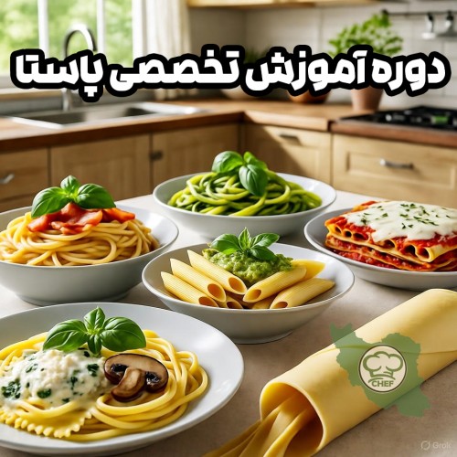 دوره آموزش تخصصی پاستا